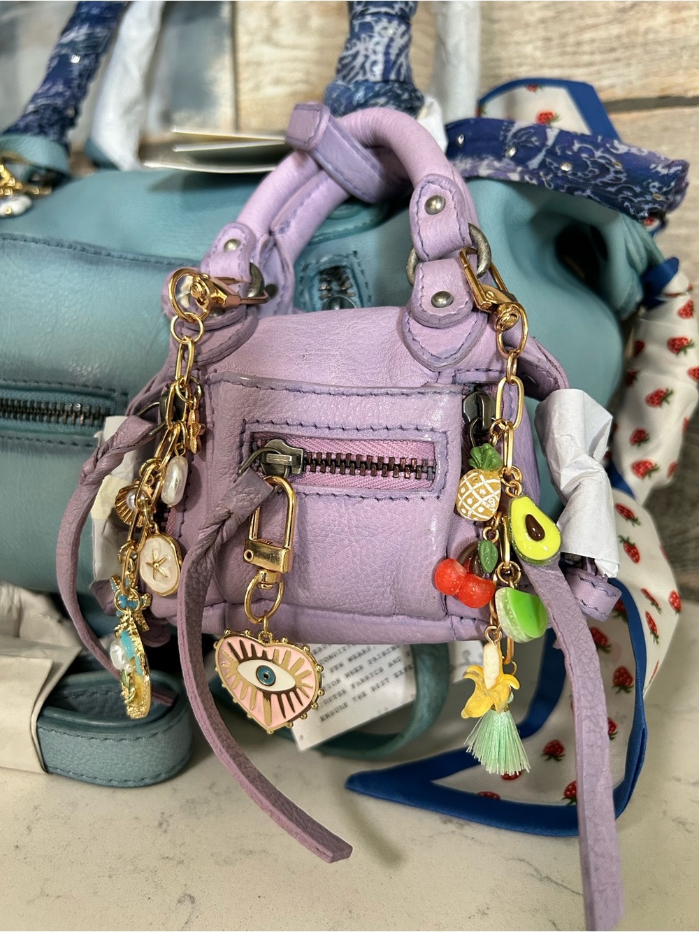 ❌SOLD❌NWT We The Free Baby Emerson w/ Included Micro Emerson, Charms, & Scarf - Picture 4 of 16